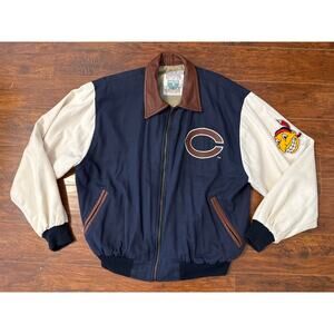 Vintage Cleveland Indians Cooperstown Retro 1948 Wahoo Style Jacket Coat Size M